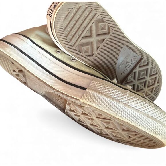 Womens Converse Chuck Taylor All Star High Top Mint Green Sneakers - Sz 10 - Picture 5 of 5